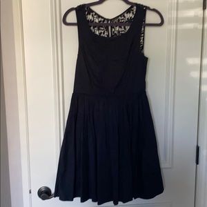 Anthropologie black dress sz 4